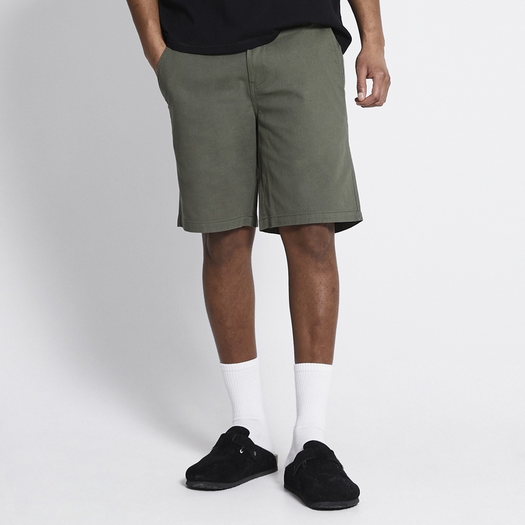Chino shorts "Leo" Army Green